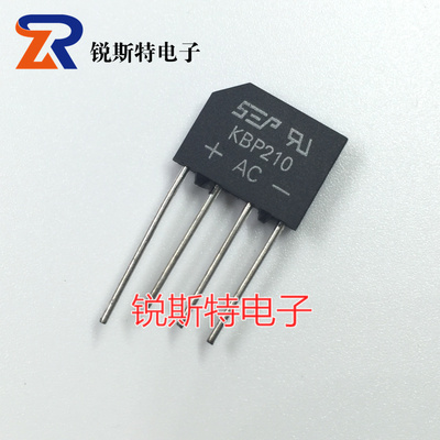 全新原装 扁桥2A1000V 桥堆 全新原装 KBP210 整流桥 SEP KBP210G