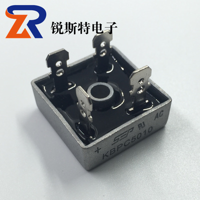 KBPC5010 整流桥 单相桥堆 正方形 50A1000V SEP全新 KBPC5010W