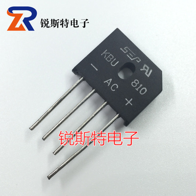 KBU810 整流桥 8A1000V扁桥 整流桥堆 SEP KBU810全新正品 正流桥