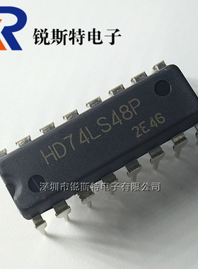 74LS48 直插 DIP-16 全新原装 日立正品 HD74LS48P