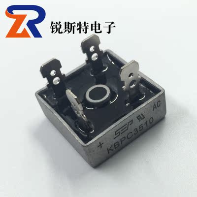 KBPC3510 整流桥 单相桥堆 正方形 35A1000V SEP全新 KBPC3510W