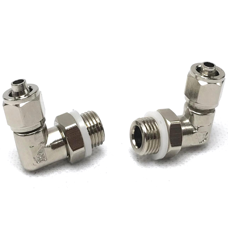 快拧弯头6-M10*1公制螺纹4-M8*1油管接头M12*1.25转10气管M14*1.5