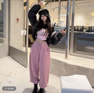 宽松短外套潮 韩版 黑色连帽休闲百搭显瘦羽绒服外套女2025冬季 新款