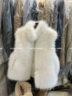 宽松休闲圆领无袖 韩版 羽绒服马甲背心外套 新款 韩国东大门2025冬季