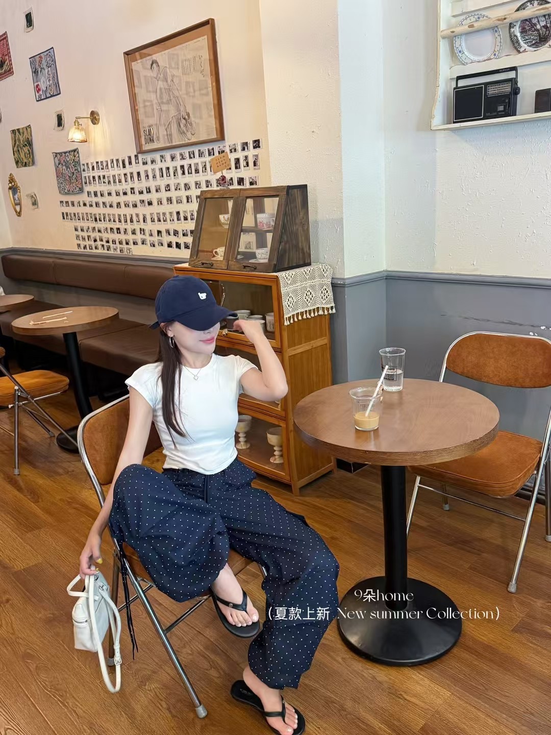 泡菜订制白色短袖T恤女2025夏季新款韩版修身显瘦百搭圆领上衣潮