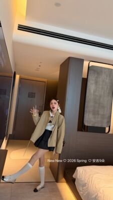 正品实拍2026新款韩版宽松时尚百搭显瘦高级感气质抽绳子风衣外套