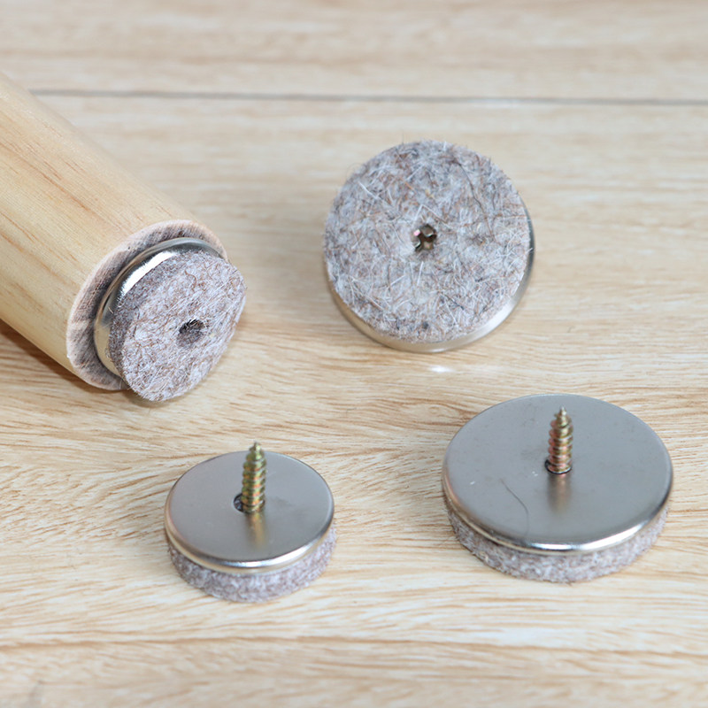 静音家具脚钉毛毡垫地脚钉加厚防滑防潮桌椅脚垫沙发茶几橱柜脚垫