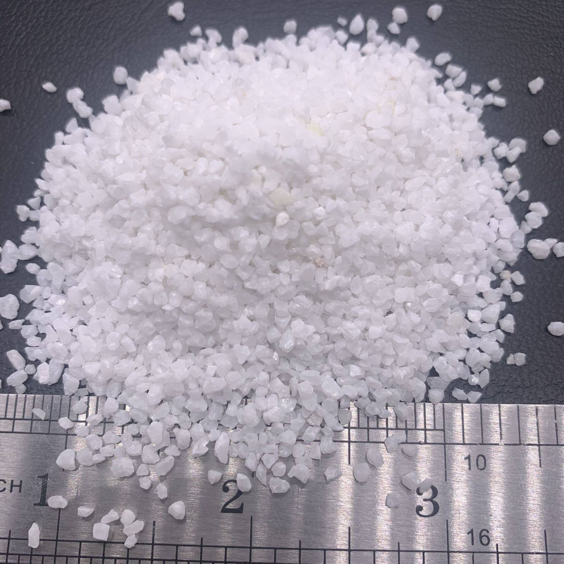 石英砂白沙 天然细沙铺面鱼缸底沙造景装饰烟灭沙纯白沙子5斤包邮