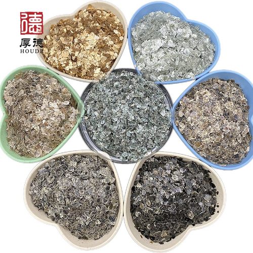 天然云母片岩片仿石漆添加亮片