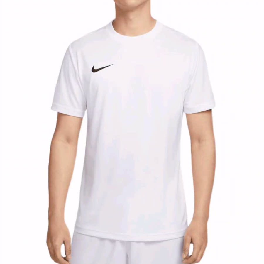 Nike Dri-Fit SS25 ParkVII 短袖吸汗速干T恤 男款 白色