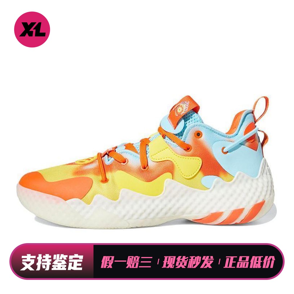 【喜樂运动】 adidas 篮球鞋 稳定型弹跳型 织物皮革 男