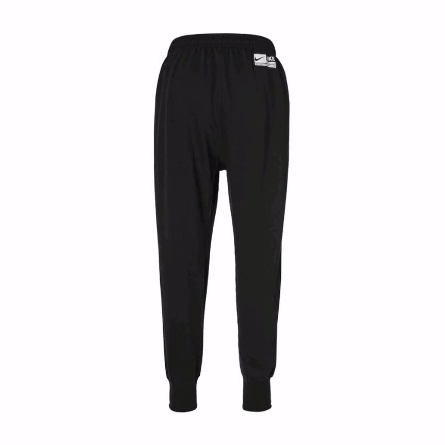 Nike服饰 Dri-Fit 字母系带束脚休闲针织运动裤 男款 黑色