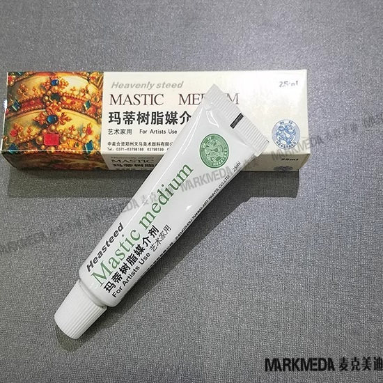 中美合资 天马海特玛蒂树脂媒介 润色罩染媒介绘画用穗香薰衣草油