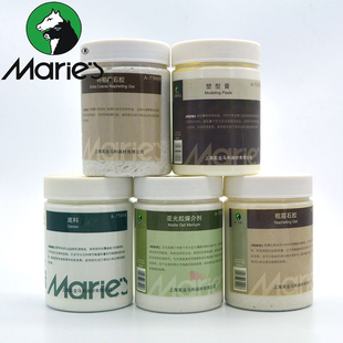 马利牌特粗霞石胶 A-7001F 丙烯媒介特粗沙石胶1000ml 画布肌理胶