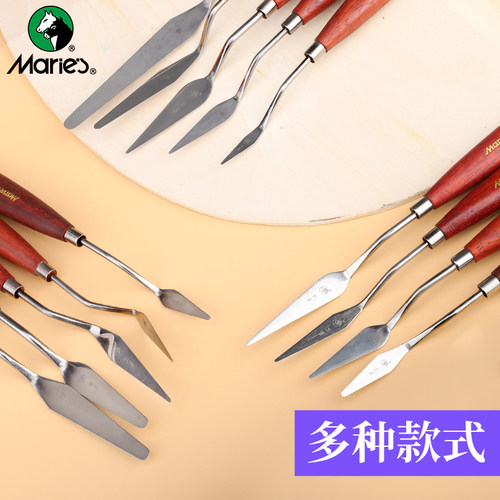 马利艺术家油画丙烯软性刮刀