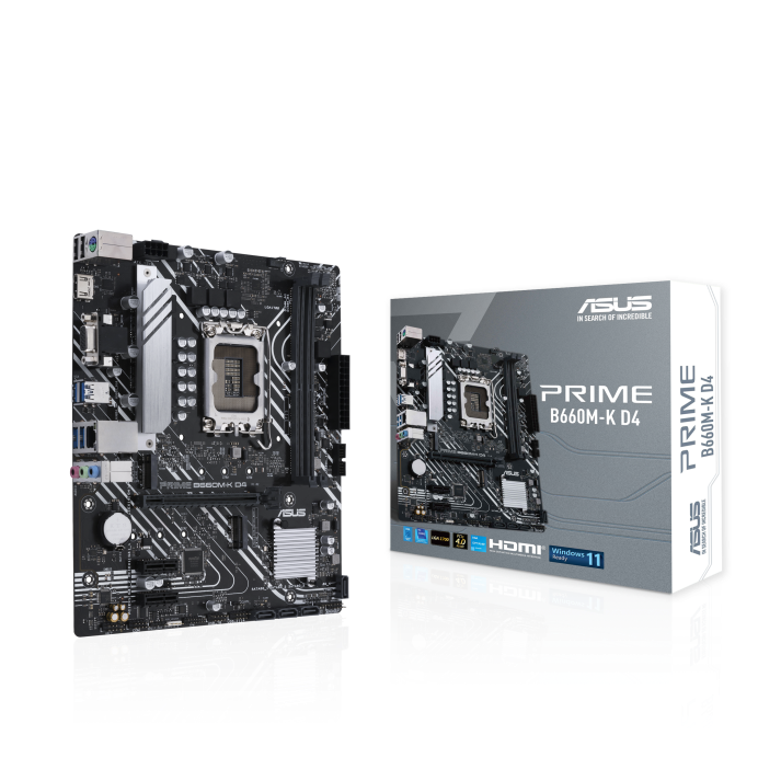 Asus/华硕 PRIME B660M-K D4 全新盒装