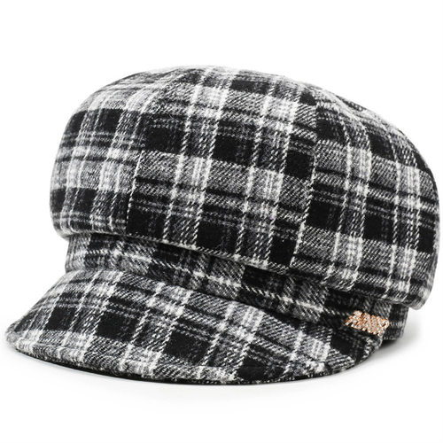 2025秋冬新款英伦复古ins潮街头画家帽秋冬报童帽女显脸小八角帽