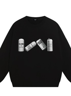 WE11DONE Hopeful潮牌美式卫衣百搭秋冬纯棉男女情侣宽松加绒圆领