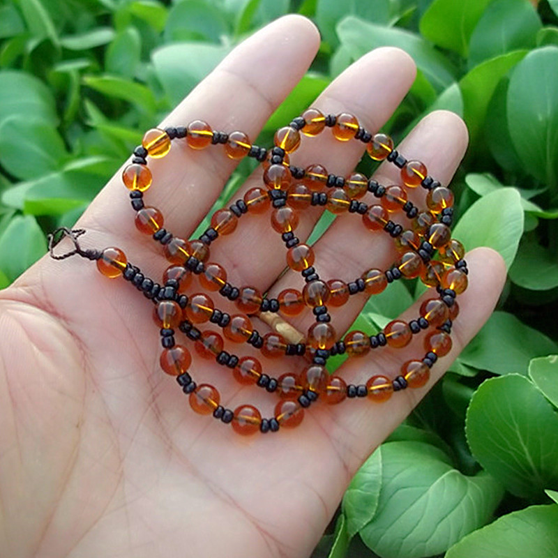 男女款全珠项链绳生肖属相项链挂件绳链茶水晶玉石观音佛吊坠绳子