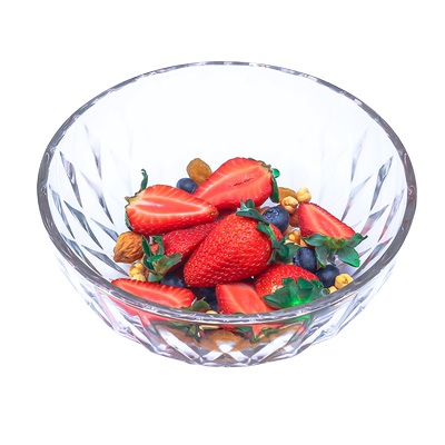 进口钻石玻璃耐高温沙拉碗汤碗