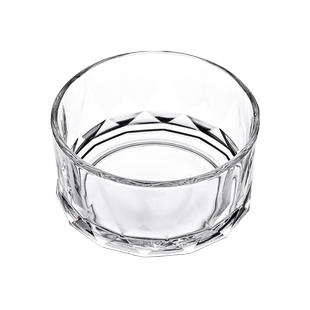 ocean鸥欣玻璃果盘零食盘分格带盖客厅茶几家用干果收纳盒糖果盘