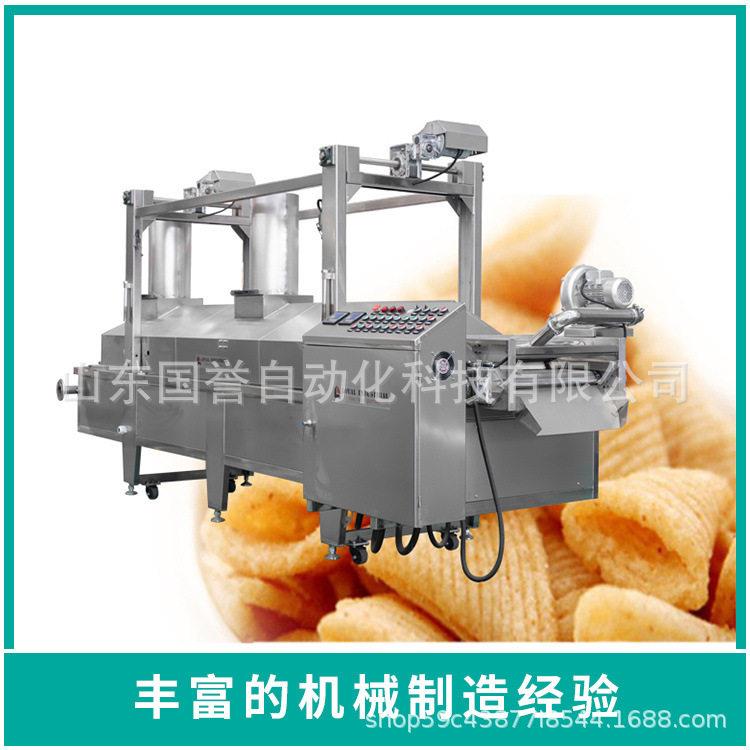 杂粮锅巴妙脆角沙拉条生产线 粗粮薄脆小吃零食膨化机