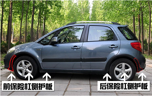 适配天语sx4锐骑前保险杠