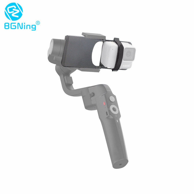 BGNing云台夹板适用GOPRO8/7/6大疆等相机支持魔爪大疆单反稳定器