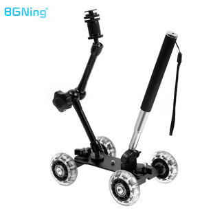 单反相机轨道摄影车gopro5运动相机迷你轨道摄像车三件套