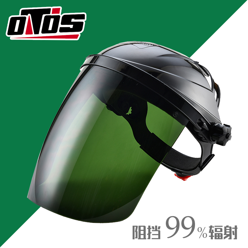 otos电焊面罩头戴式透气防护焊工面罩焊帽?#19981;?#28938;眼镜防紫外线