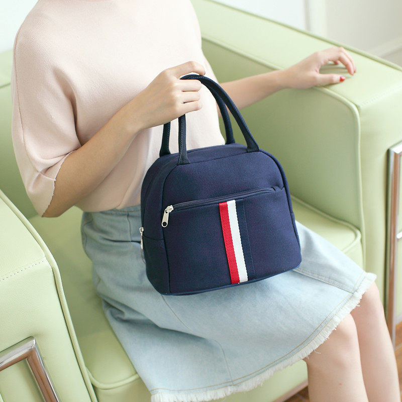 日韩加厚防水便当包休闲上班手拎包妈咪小布包帆布饭盒时尚手提包,箱包皮具/热销女包/男包,通用款女包,淘宝优惠券,粉丝福利购,淘宝优惠卷