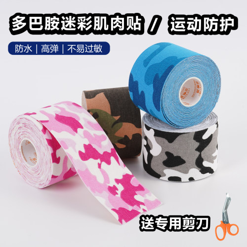 肌肉贴运动绷带迷彩多巴胺肌贴