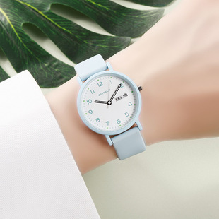 手表女款学生初高中高颜值2025年新款夜光静音韩版简约防水电子表