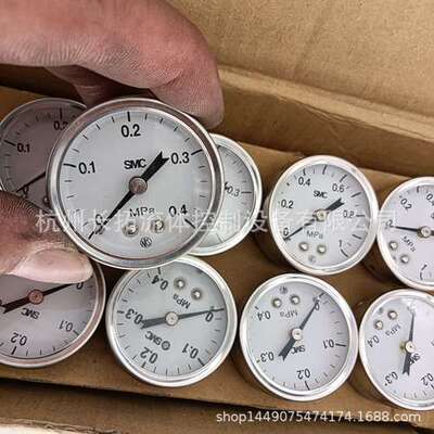 日本原装SMC压力表3C-GP46-10-01L5/GP46-10-02L5 现货供应