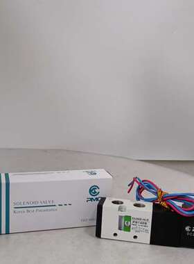 韩国原装PMC两位五通单电控电磁阀PS140S