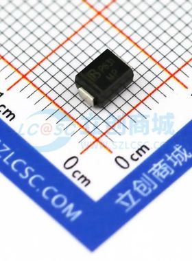 SMBJ36A/TR13 静电和浪涌保护(TVS/ESD) SMB(DO-214AA) 36V截止 1