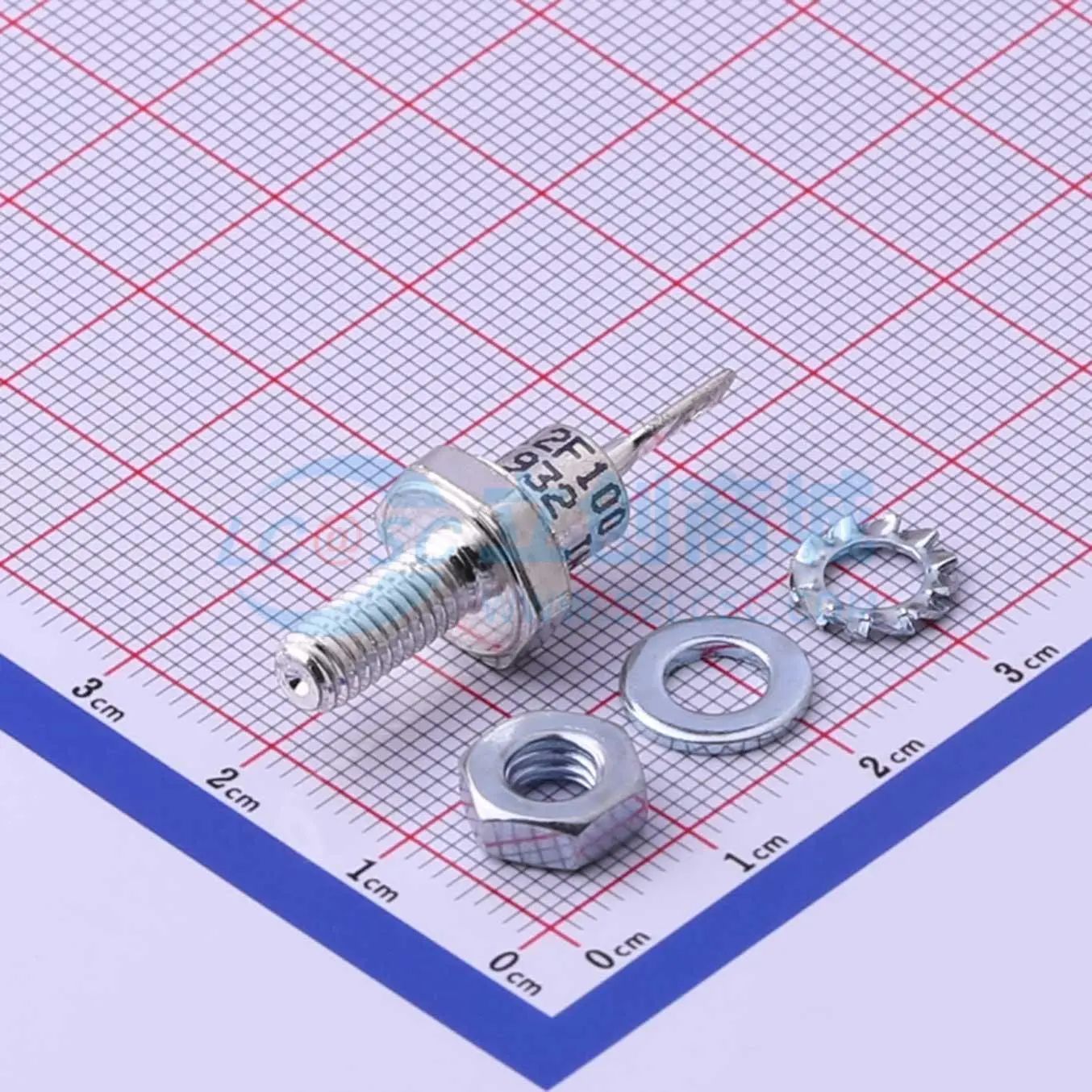 VS12F100 通用二极管 DO-203AA （四件套）