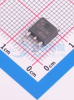 CJU02N60M1 场效应管(MOSFET) TO-252-2L 600V 2A