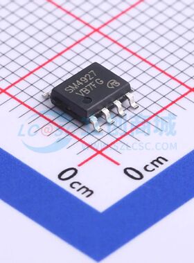 SM4927BSKC-VB 场效应管(MOSFET) SO-8 2个P沟道 30V 9.5A