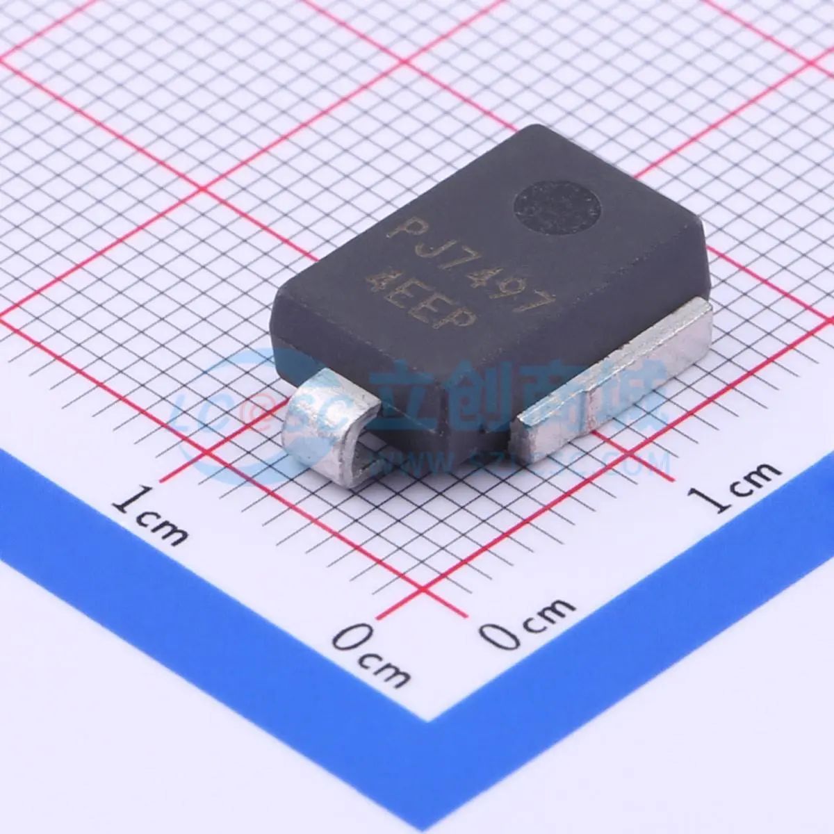 4.6KSMX27A-AU 静电和浪涌保护(TVS/ESD) DO-218AC 单向TVS 22V截