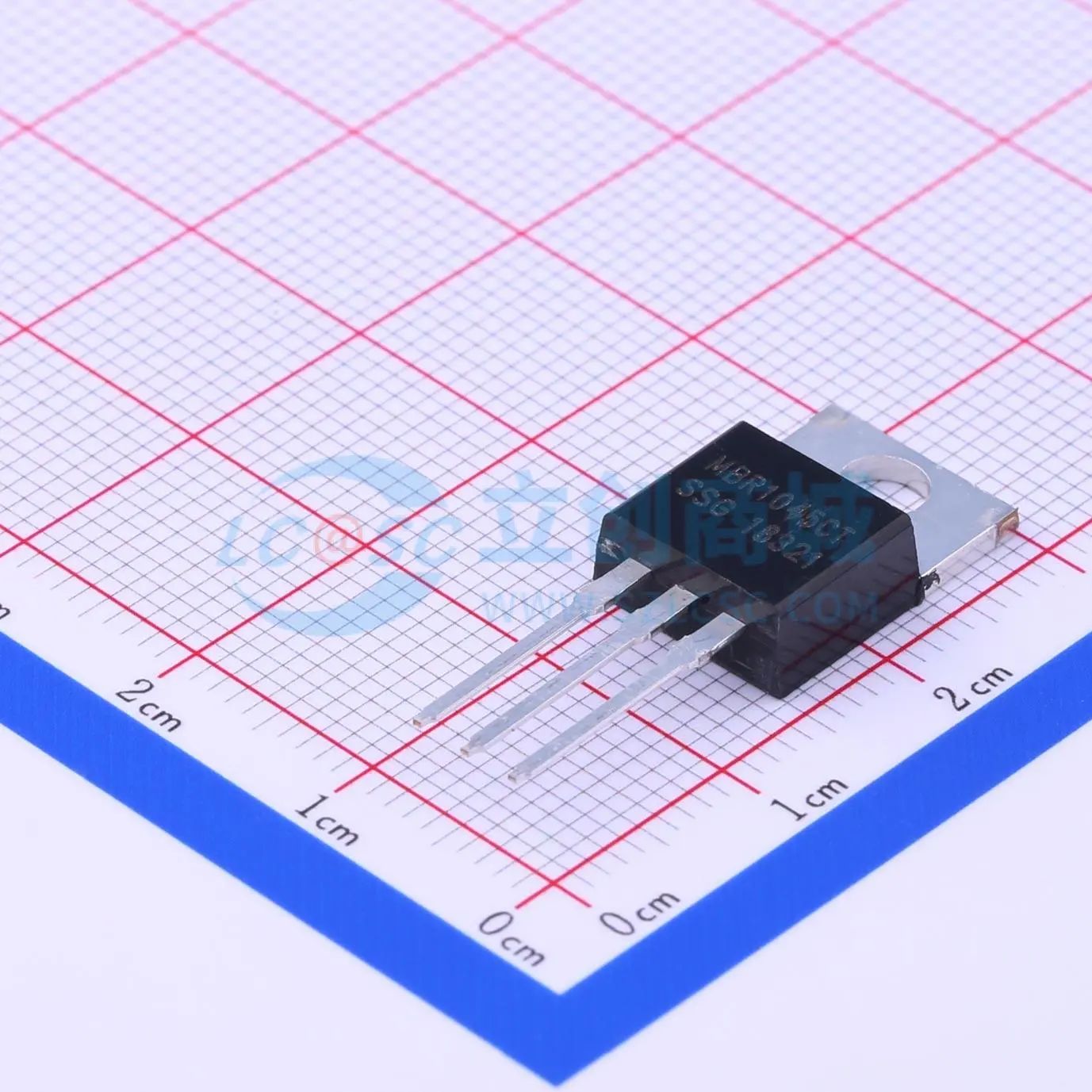 MBR1045CT 肖特基二极管 TO-220AB-3 电压:45V 电流:5A