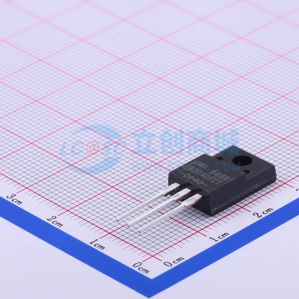 SB3040FCT_T0_00001 肖特基二极管 ITO-220AB-3 电压:40V 电流:30