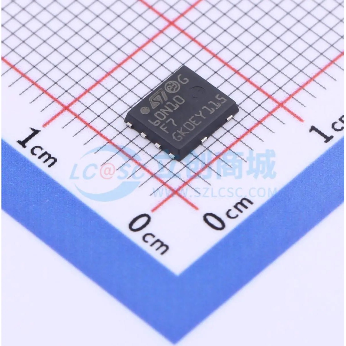 STL60N10F7 场效应管(MOSFET) PowerFLAT-8(5x6) N沟道 100V 12A