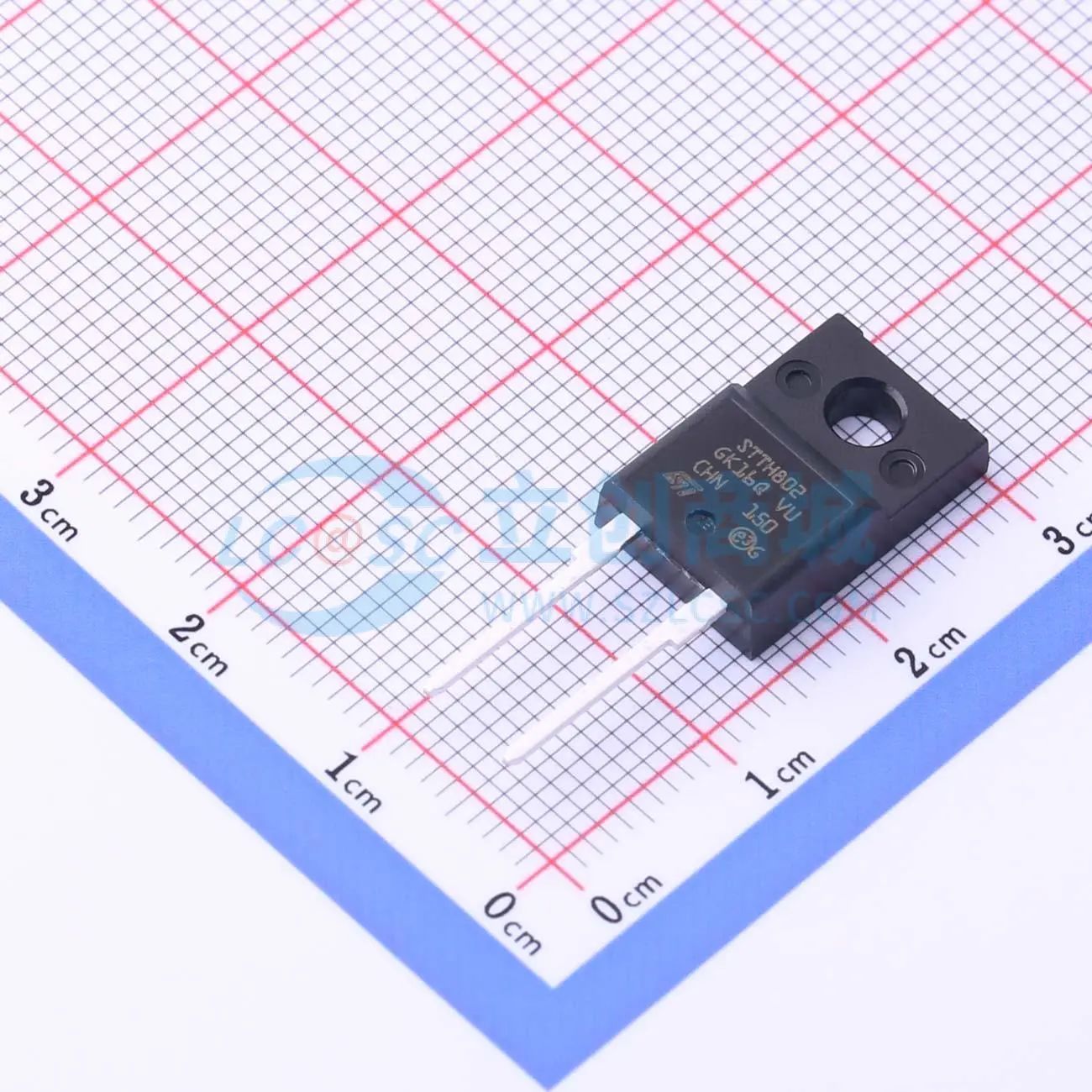 STTH802FP 快恢复/高效率二极管 TO-220FP-AC STTH802FP