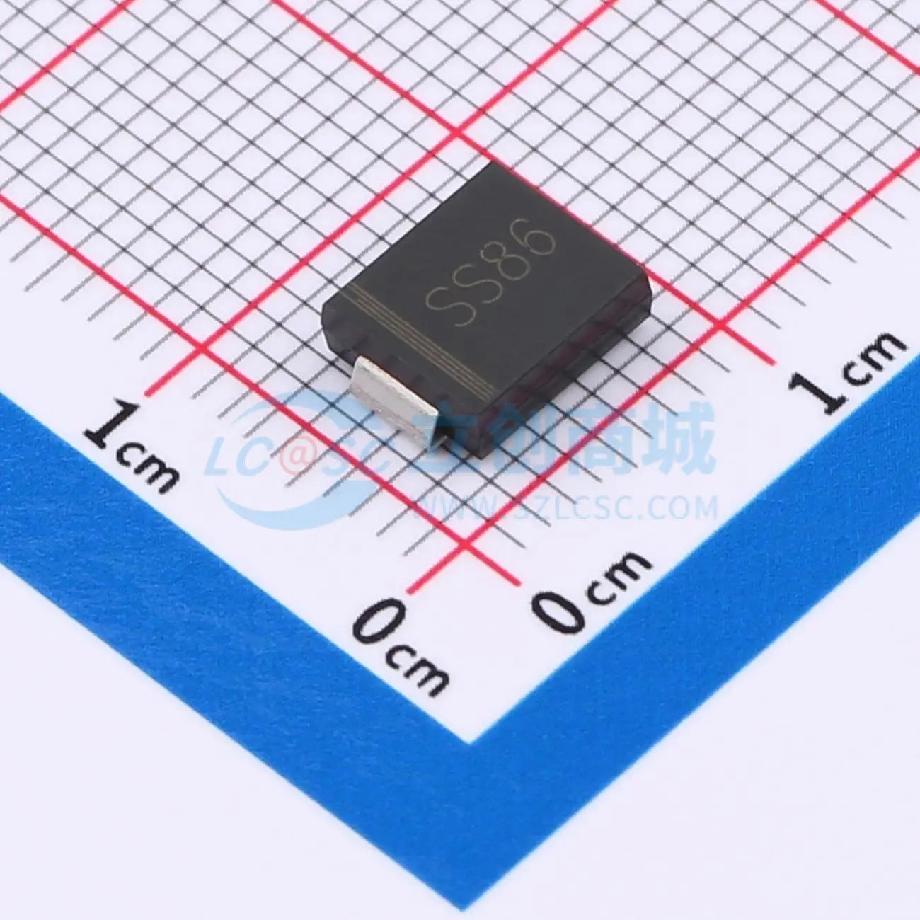SK86C 肖特基二极管 SMC IF:8A VR:60V VF:0.7V IFSM:150A
