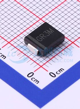 GR3M 快恢复/高效率二极管 SMC(DO-214AB) GR3M