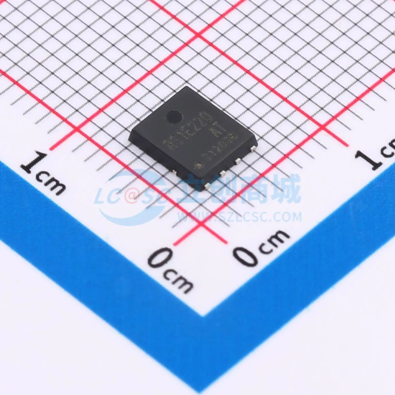RS1E220ATTB1 场效应管(MOSFET) HSOP-8 P沟道 30V 22A 76A