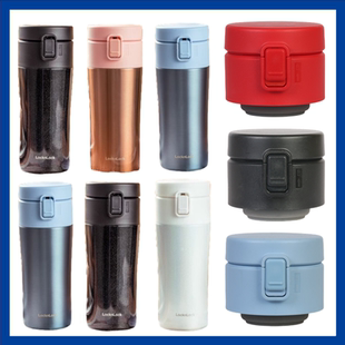 适配乐扣LHC3280保温杯便携高颜值男女弹跳盖防漏盖水杯盖子配件