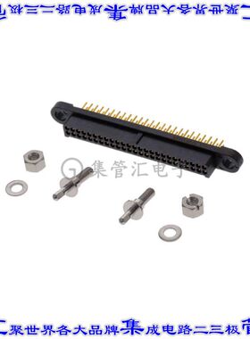 MHDAS2M050YDE10 针座连接器50POS接头2排1.27mm公形插针通孔直针