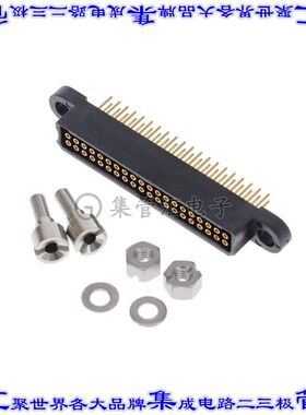 MHDAS2F040YDE60 针座连接器40POS插座2排1.27mm母形插口通孔直针